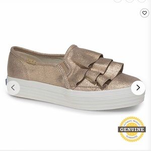 Kate Spade Triple Riffle Keds- size 9